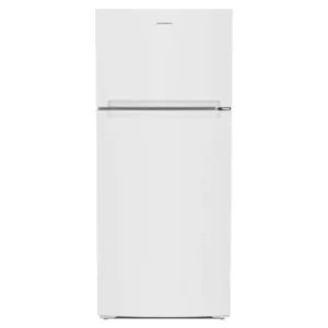Amana 28-Inch W 16.6 cu ft. Full Depth Top Freezer Refrigerator with Full Width Crisper Drawer in White ARTX3028PW01