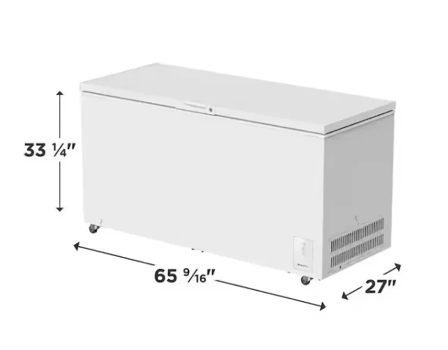 20 cu. ft. Convertible Garage Ready Manual Defrost Chest Freezer in White with Freeze Boost FLCL2062AW - Image 2