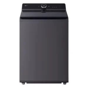 LG Electronics 27-inch W 6.3 cu. ft. SMART Top Load Washer with Impeller, eZDispense, Faucet Water and LCD Digital Dial Control in Matte Black - ENERGY STAR® WT8600CB