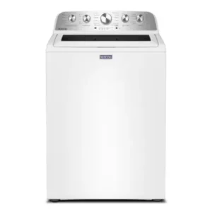 Maytag 5.4 Cu Ft. Top Load Agitator Washer with Extra Power and Pet Pro Option in White MTW5605RW
