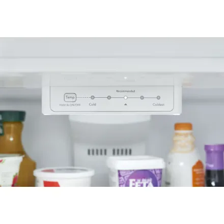 Frigidaire 29.5-inch 18.17 Cu. Ft. Garage Ready Top Freezer Refrigerator in White FRTE1835AW - Image 4