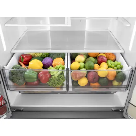 Hisense 36-in 30 cu. ft. Ultra Capacity French Door Refrigerator with Ice & Water Dispenser - ENERGY STAR® HRF300P7DSE - Image 6