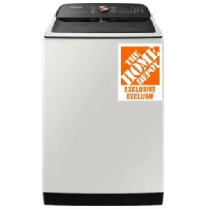 Samsung EXCLUSIVE-5.5 Cu.Ft.  Smart High-Efficiency Top Load Washer with Impeller and Super Speed in Ivory -E-STARÂ® WA55A7300AE