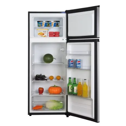 Vissani 22-inch W 7.1 Cu. Ft. Top Freezer Refrigerator in Stainless Steel MDFF7SSC - Image 2