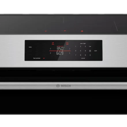 Bosch 300 Series 30-Inch Electric Induction Range with True European Convection, Stainless Steel HIF3050MC - Image 2