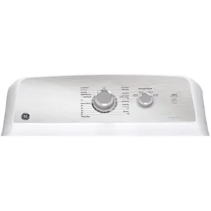 GE 27-Inch 7.2 cu. ft. Front Load Electric Dryer with SaniFresh Cycle in White - Home Depot Exclusive GTD40EBMROWS