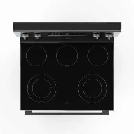 Hisense 5.8 cu.ft. True Convection Electric Range with Air Fry & Steam Clean in Stainless Steel HBE3502CAS - Image 2