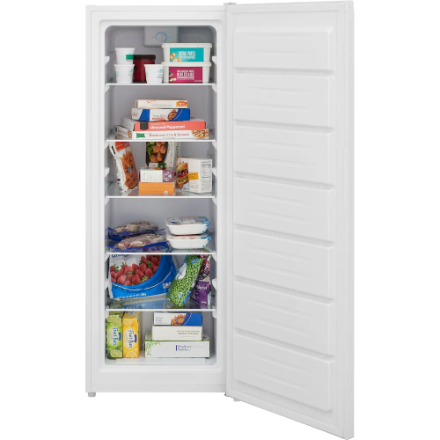 Frigidaire 7.0 Cu. Ft. Convertible Garage Ready Upright Freezer in White FFUE0726AW - Image 3