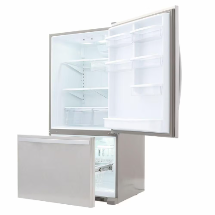 Whirlpool 33-inch W 22 cu. ft. Bottom Freezer Refrigerator in Stainless Steel - ENERGY STAR® WRB322DMBM06 - Image 4