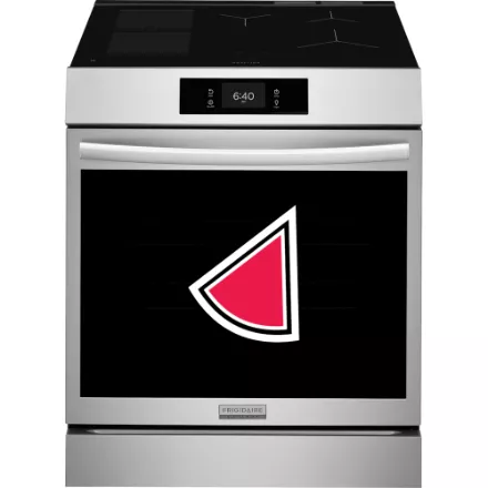 Frigidaire Gallery 30-inch 6.2 Cu. Ft. Induction Range with Stone-Baked Pizza in Stainless Steel GCFI307CBF - Image 5
