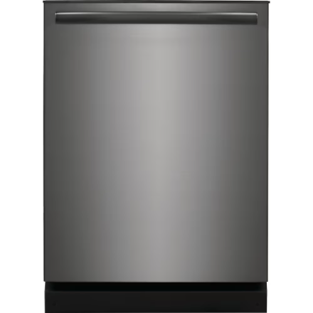 Frigidaire Gallery 24 inch Built-In Top Control Dishwasher with Orbit clean in Smudge-Proof Black Stainless Steel 52 dBA - ENERGY STAR® GDPH4515AD