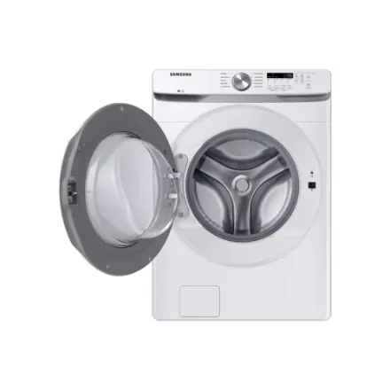 Samsung 5.2 cu. ft. High-Efficiency Front Load Washer with Self-Clean+ in White - ENERGY STAR® WF45T6000AW - Image 3