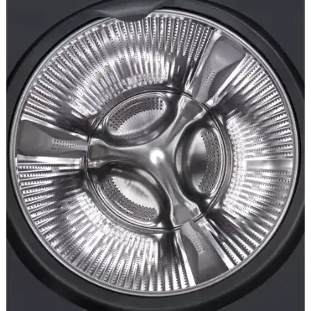 GE 24-Inch 2.8 cu. ft. Stainless Steel Drum Frontload Washer in White, ENERGY STAR® GFW148SSMWW - Image 4