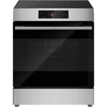 Bosch 300 Series 30-Inch Electric Induction Range with True European Convection, Stainless Steel HIF3050MC
