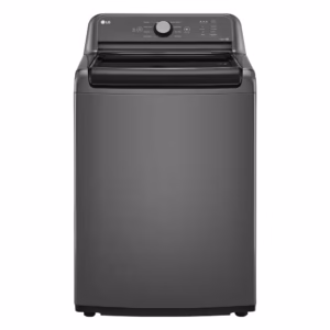 4.1 cu. ft. Top Load Washer in Monochrome Grey with 4-Way Agitator, NeveRust Drum, SlamProof Glass Lid, and True Balance WT6106CM
