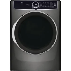 Electrolux 8.0 Cu. Ft. Front Load Electric Dryer with Perfect Steam in Titanium - ENERGY STAR® ELFE763CAT2