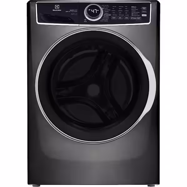 4.5 cu. ft. Stackable Front Load Washer in Titanium with SmartBoost, Optic Whites, and Pure Rinse ELFW7637AT3