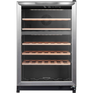 Frigidaire 4.4 cu. ft. 46 Bottle Two-Zone Wine Cooler in Stainless Steel - ENERGY STAR FRWE4626AS
