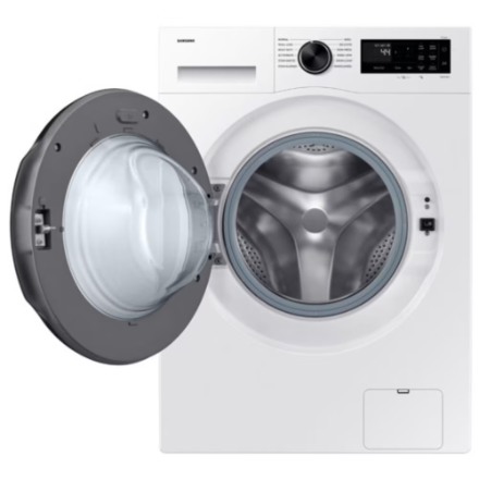 Samsung 2.9 cu. ft., 24î Compact Front-Load Washer with SmartDial control, AI and Wi-Fi in White - ENERGY STAR® WW25FG5B34BE - Image 4