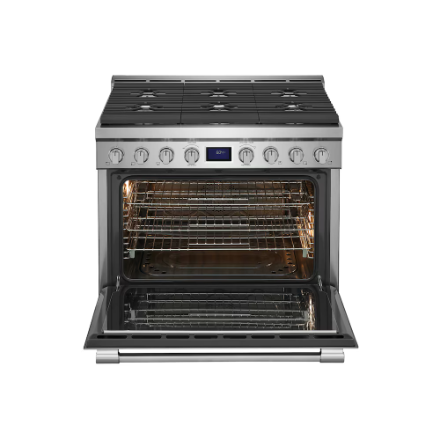 Frigidaire Professional 36-inch Slide-In Gas Range with True Convection in Smudge-Proofî Stainless Steel PCFG3670AF - Image 4
