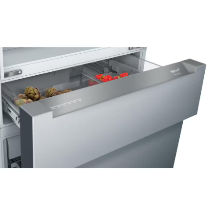 Bosch 800 Series 36-inch 20.5 cu.ft. Smart Counter-Depth French Door Refrigerator, with Dual Compressor, in Stainless Steel B36CL80ENS - Image 4