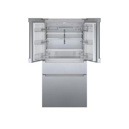 Bosch 800 Series 36-inch 20.5 cu.ft. Smart Counter-Depth French Door Refrigerator, with Dual Compressor, in Stainless Steel B36CL80ENS - Image 2