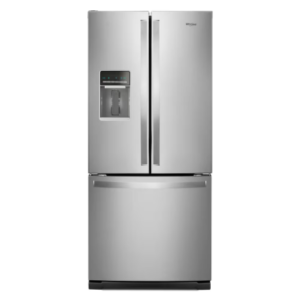 Whirlpool 30-inch W 20 cu. ft. French Door Refrigerator in Fingerprint Resistant Stainless Steel WRF560EHZ07