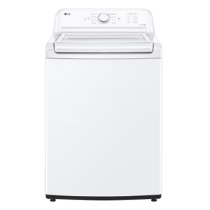 LG Electronics 4.8 cu. ft. Top Load Washer with Agitator and SlamProof Glass Lid in White WT6105C