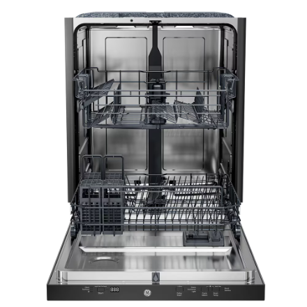 GE 24-inch Top Control Tall Tub Dishwasher with Auto Open Dry and Piranha Hard Food Disposer in Stainless Steel, 50 dBA - ENERGY STAR® GBT500SSV0SS - Image 4