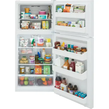 Frigidaire 29.5-inch 18.17 Cu. Ft. Counter Depth Garage Ready Top Freezer Refrigerator in White - ENERGY STAR® FFHT1835AW - Image 3