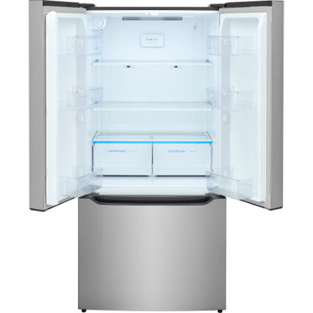 Frigidaire 33-inch 20 Cu. Ft. Counter-Depth French Door Refrigerator in Stainless Steel Look FRFG2033AV - Image 3