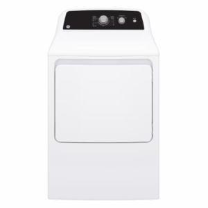 GE 6.2 cu.ft. Top Load Electric Dryer with SaniFresh Cycle White GTX34EBMRWS
