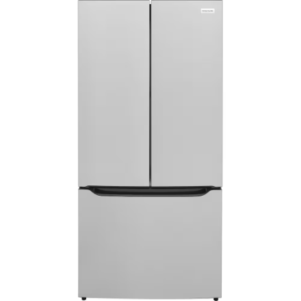 Frigidaire 33-inch 20 Cu. Ft. Counter-Depth French Door Refrigerator in Stainless Steel Look FRFG2033AV