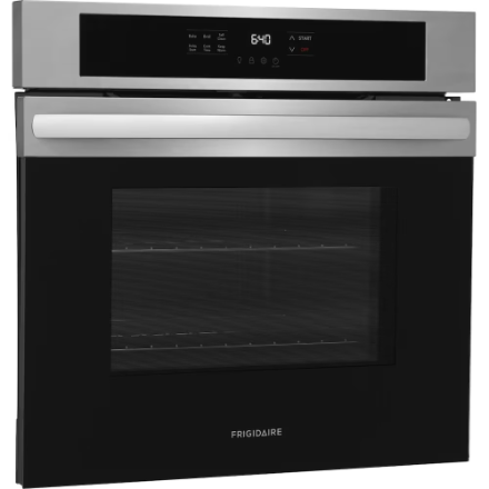 Frigidaire 30-inch Single Electric Wall Oven Built-In with Self Clean in Stainless Steel FCWS3030ASA - Image 5