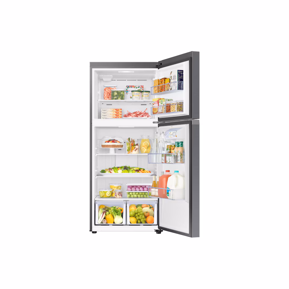 Samsung 29-inch 17.6 cu. ft. Top Freezer Garage Ready Refrigerator in Stainless Steel with WIFI - ENERGY STAR® RT18DG6500SR - Image 3