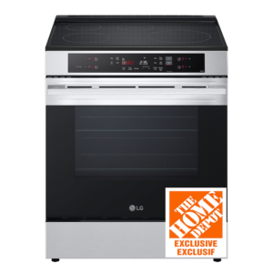 LG Electronics 30-inch Smart 6.3 cu. ft. Induction Slide-in Range with TrueConvection and Air Fry in Stainless Steel - Home Depot Exclusive - ENERGY STAR®  LSIL633TXE